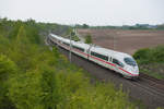 403 007  Oberhausen  als ICE 627 aus Düsseldorf nach München Hbf bei Markt Einersheim, 02.05.2019