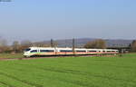 403 054-0  Mittenwald  als ICE 101 (Dortmund Hbf-Basel SBB) bei Kollmarsreute 19.3.20