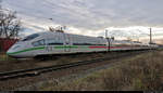 403 024-3 (Tz 324  Fürth ) als Umleiter unterwegs in Raguhn.