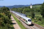 403 053-2  Neu Ulm  und 403 058-1  St.Ingert  als ICE 107 (Köln Hbf - Basel SBB) bei Denzlingen 8.7.22