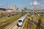 ICE 512 nach Münster am 21.08.2022 in München Hbf.