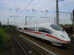 ICE 3  Duisburg  ,voraus Steuerwagen 403 019-3 von Mnchen nach  Dortmund Hbf.