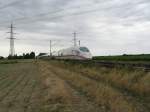 Ein ICE611 von Dortmund Hbf nach Mnchen Hbf.Am 21.07.08 bei der durchfahrt in Lampertheim.