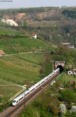 403 018-5 und 406 002-3 als ICE 104 /504 (Basel SBB-Kln Hbf bzw.