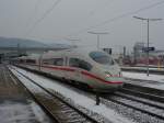 403 028  Aachen  als ICE 712 Stuttgart Hbf - Mannheim Hbf in Heidelberg Hbf.