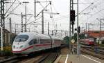 403 061 ( Celle ) als ICE722 in Nrnberg Hbf, 4.9.010.