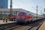 Am 23.07.12 blieb der ICE 403 060 im Mannheimer Hbf auf Gleis 4 liegen.