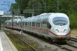 403 054 als ICE 513 (Hamm - Mnchen) in Mnchen-Lochhausen am 29.07.2013.