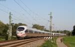 403 026-8  Neunkirchen  und 403 037-5  Stuttgart  als ICE 513 (Münster(Westf)Hbf-Stuttgart Hbf) bei Helmsheim 1.10.15