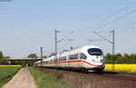 403 017-7  Recklingshausen  und 403 053-2  Neu Ulm  als ICE 555/ICE 545 (Bonn Hbf/Köln Hbf-Berlin Gesundbrunnen) bei Lindhorst 7.5.16