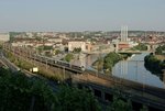 Am Abend des 20.07.2016 hat ICE 526 von München nach Dortmund gerade den Würzburger Hauptbahnhof verlassen.