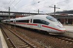 403 003-7  Dortmund  erreicht am 2.8.2016 zusammen mit 403 033-4  Esslingen am Neckar  als ICE545 von Köln Hauptbahnhof den Zielbahnhof Berlin Gesundbrunnen.