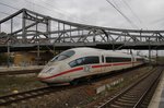 403 052-4  Mönchengladbach  und 403 028-4  Aachen  verlassen am 29.10.2016 den Bahnhof Berlin Gesundbrunnen und sind nun auf dem Weg nach Berlin Rummelsburg.