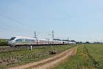 Als ICE 104 (Basel SBB - Amsterdamm Centraal) fuhr am frühen Nachmittag des 02.06.2020 der 406 502-5 (4602)  Euregio Maas-Rhein  zusammen mit dem 406 001-8 (4601)  Europa/Europe  als ICE 204