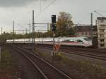 406 052  Arnhem  als ICE 123 Amsterdam-Centraal - Frankfurt(Main)Hbf in Kln-Buchforst.