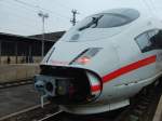 Ein ICE der NS-Hispeed im Karlsruher Hbf.