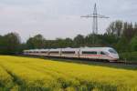 406 001 als Umleiterzug in Ratingen am 30.04.2012