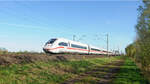 DB Fernverkehr Tz 9468 (412 068) als ICE 517 Hamburg-Altona - Stuttgart Hbf (Hüde, 16.04.2022).