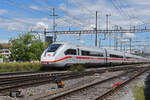 ICE 4 5812 012-3 durchfährt am 01.07.2022 den Bahnhof Pratteln.