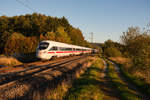 411 009  Güstrow  als ICE 90 von Wien nach Hamburg bei Postbauer-Heng, 27.09.2018