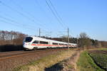 411 064/564 als ICE 1749 (Stralsund Hbf-Hannover Hbf) am 14.02.2019 in Müssen