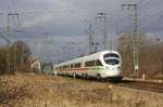 411 062-3   Vaihingen an der Enz   - als ICE 17xx am 12.03.2021 - Ausfahrt Anklam nach Süden