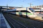 411 018-5  Plauen/Vogtland  hat am 30.10.2021 als ICE1731 von Nürnberg Hauptbahnhof den Bahnhof Berlin Gesundbrunnen erreicht.