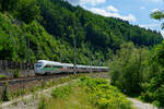 411 057 DB Fernverkehr  Innsbruck  als ICE 26 (Wien Hbf - Dortmund Hbf) bei Ingling, 22.07.2020