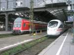 Hier links eine RB130 von Zwickau(Sachs) Hbf.