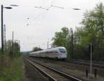 DB 411 008-6  Berlin  als ICE 1206 von Mnchen Hbf nach Berlin Gesundbrunnen, in Naumburg (S); 29.04.2010