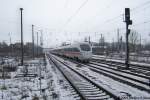 ICE-T 411 ??? am 21.1.2006 im Bahnhof Berlin-Schnefeld Flughafen.