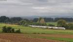 411 075-5  Villingen-Schwenningen  als LPFT-T 46111 (Mnchen Laim Rbf-Villingen(Schwarzw) bei Neudingen 15.9.12