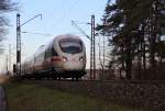 411 013-6  Hansestadt Stralsund  bei Strullendorf am 07.01.2014.