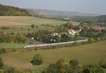 411 xxx als ICE 1509 (Berlin Gesundbrunnen–Mnchen Hbf) am 05.10.2015 zwischen Bad Ksen und Saaleck