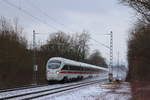 411 017-7  Erlangen  bei Michelau/ Oberfranken am 15.01.2017.