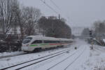 415 024-9 Hansestadt Rostock rauscht als IC2406 durch Wuppertal Sonnborn in Richtung Gruiten.