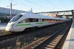 415 001-7  Eisenach  steht am 30.10.2021 als ICE1093 von Berlin Gesundbrunnen nach München Hauptbahnhof im Startbahnhof bereit.