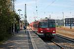 Einfahrt am 25.08.2015 von 420 474-9 als S20 (Pasing - Höllriegelskreuth) in München Heimeranplatz.