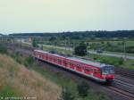 420 314 ist bei Darmstadt-Arheiligen auf der S3 in Richtung Bad Soden unterwegs.