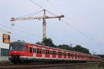 Am 18.06.2020 fuhren ET 420 441 und ET 420 433 als S68 von Langenfeld(Rhld) nach Wuppertal-Vohwinkel in Langenfeld-Berghausen ab.