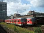 BR 420 686-8 und 420 347-7 im Stutzgleis in Essen Hbf.