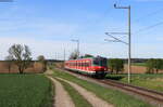 420 474 als S 63597 (Altomünster-Dachau Bf) bei Niederroth 9.5.21