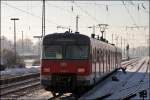 420 363 verlsst als S9 den Bahnhof Haltern am See.