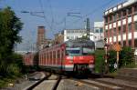 Der 420 386 am 13.08.2012 in Rsselsheim Hbf.