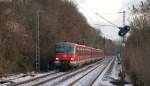 420 477-2 und 411-1 als S60 nach Bblingen in Hfingen 10.12.12