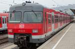 420 983-9 ( 94 80 0420 983-9 D-DB ), Dsseldorfer Waggonfabrik AG, Dsseldorf (DUEWAG) 91214, Baujahr 1996, DB Regio AG - Region Baden-Wrttemberg, S-Bahn Stuttgart, [D]-Stuttgart, Bh Plochingen, 31.03.2013, Plochingen Bf