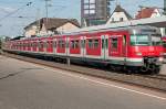 420 973-0 ( 94 80 0420 973-0 D-DB ), Dsseldorfer Waggonfabrik AG, Dsseldorf (DUEWAG) 90827 / Siemens, Baujahr 1995, Eigentmer: DB Regio AG - Region Baden-Wrttemberg, Fahrzeugnutzer: S-Bahn