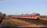 420 415-2 und 420 413-7 als S6 nach Weil der Stadt bei Weilimdorf 28.1.14