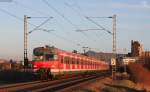 420 461-6 und 420 404-6 als S2 nach Filderstadt bei Stetten 28.1.14