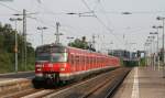 420 295-8 und 420 284-2 als S8 nach Wiesbaden Hbf in Wiesbaden Ost 5.8.14